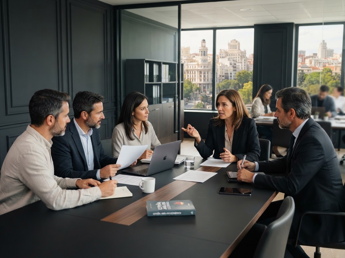 Noticias Hispania — equipo analizando modelos de inversión asistidos por inteligencia artificial